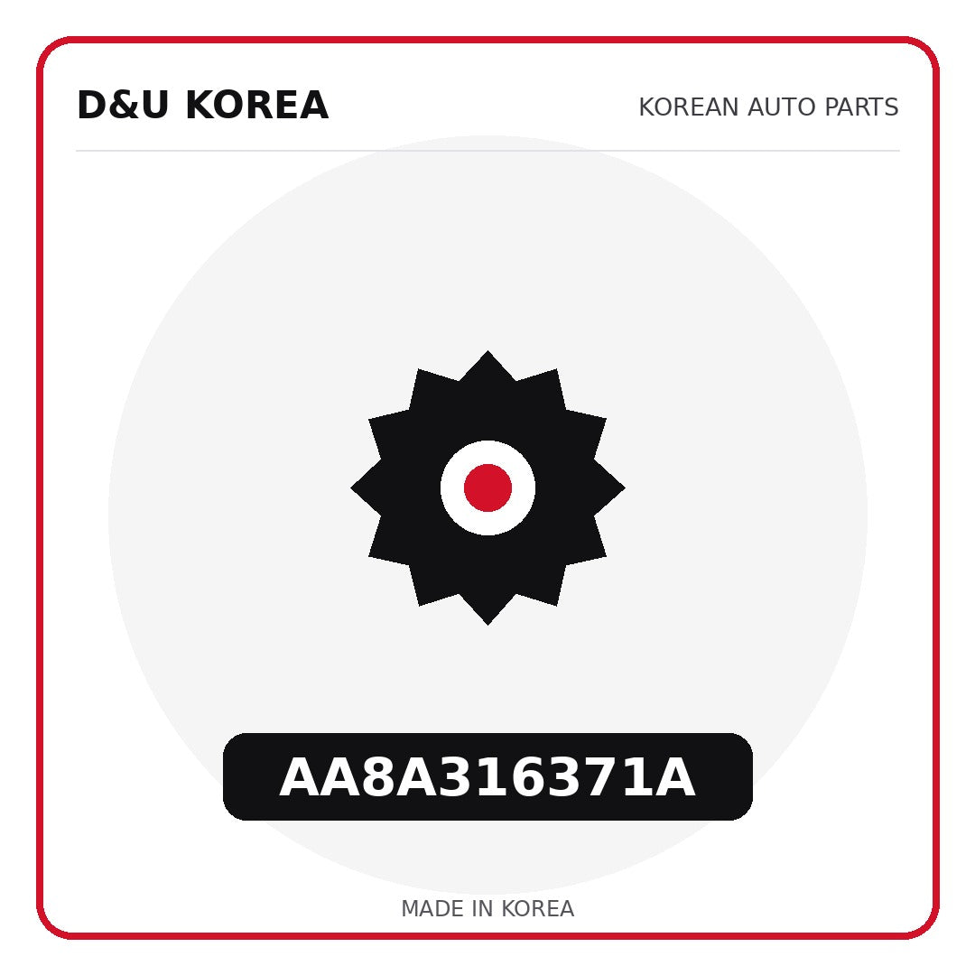 Genuine Mobis AA8A316371A  for Korean vehicles | D&U Korea
