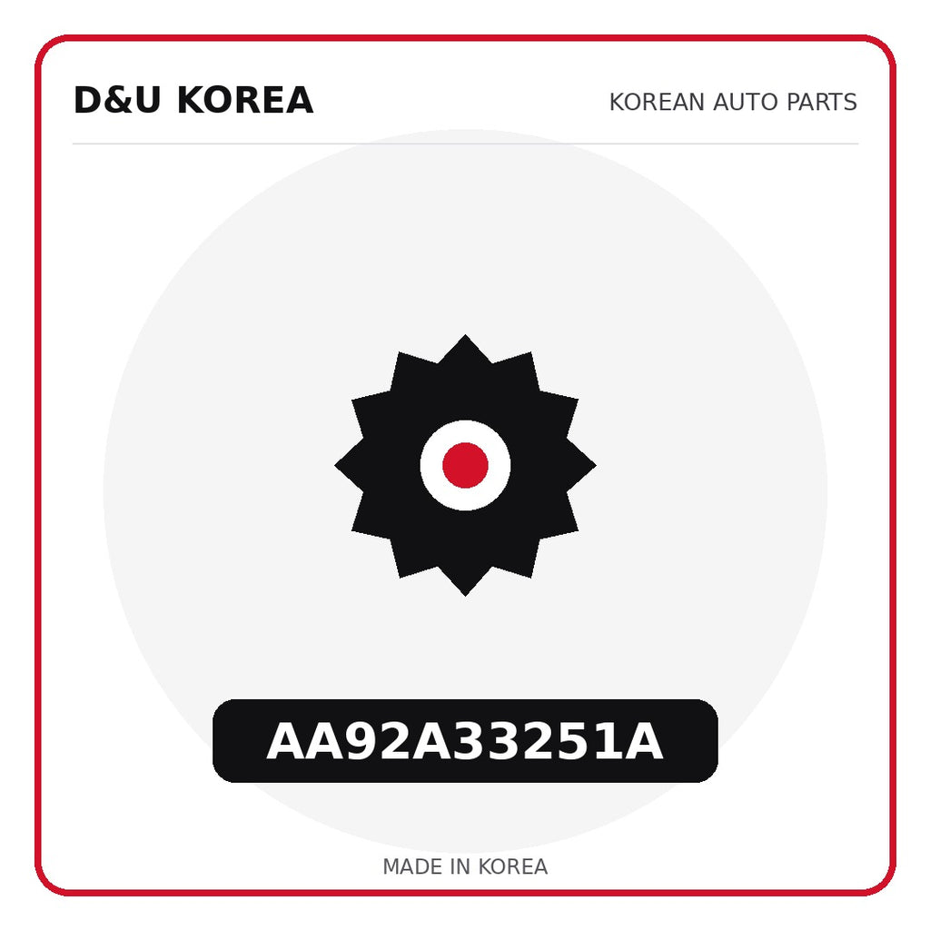 Genuine Mobis AA92A33251A  for Korean vehicles | D&U Korea