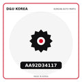 Genuine Mobis AA92D34117  for Korean vehicles | D&U Korea