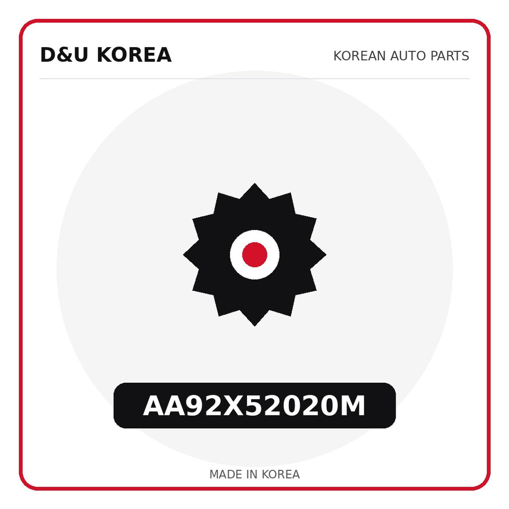 Genuine Mobis AA92X52020M  for Korean vehicles | D&U Korea
