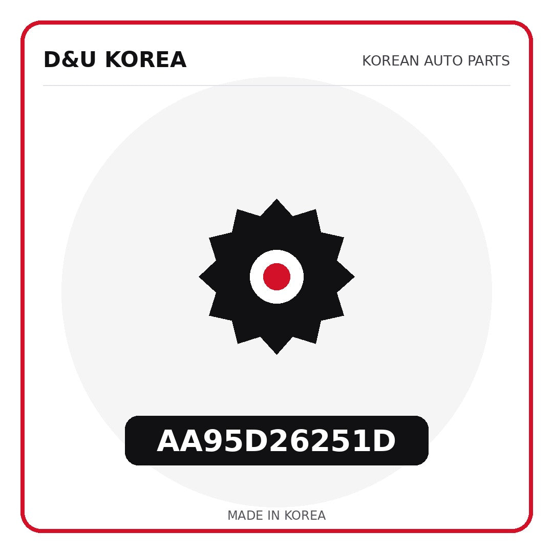Genuine Mobis AA95D26251D  for Korean vehicles | D&U Korea