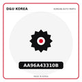 Genuine Mobis AA96A43310B  for Korean vehicles | D&U Korea
