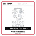THERMOSTAT ASSY