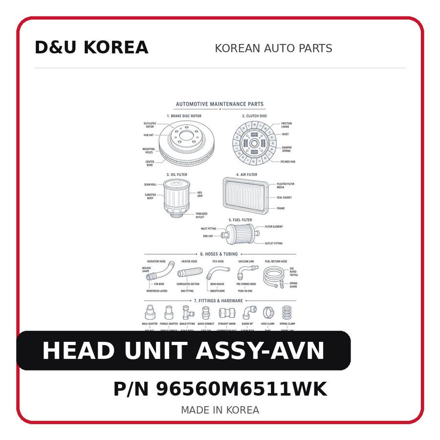 HEAD UNIT ASSY-AVN