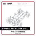 SPRING ASSY-CONE DISC