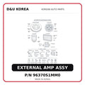 EXTERNAL AMP ASSY