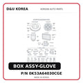 BOX ASSY-GLOVE