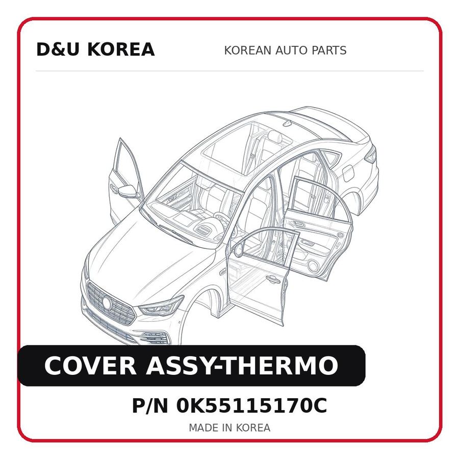COVER ASSY-THERMO