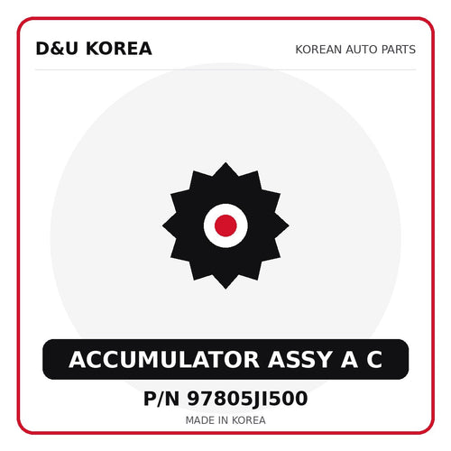 Genuine Mobis ACCUMULATOR ASSY A C 97805JI500 for Korean vehicles | D&U Korea