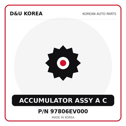 Genuine Mobis ACCUMULATOR ASSY A C 97806EV000 for Korean vehicles | D&U Korea