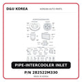 PIPE-INTERCOOLER INLET