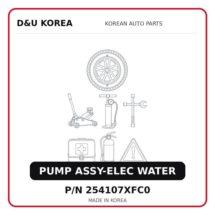 PUMP ASSY-ELEC WATER