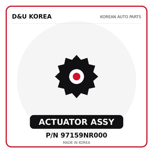 Genuine Mobis ACTUATOR ASSY 97159NR000 for Korean vehicles | D&U Korea