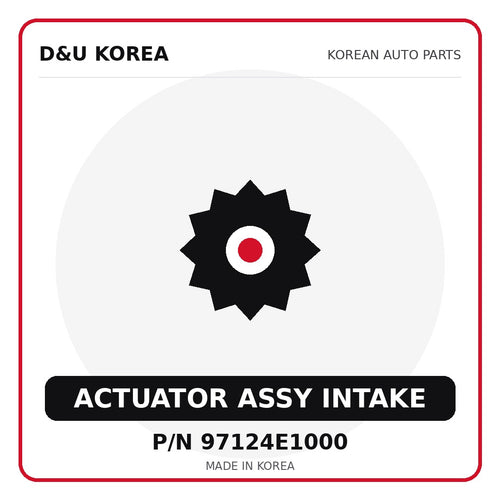 Genuine Mobis ACTUATOR ASSY INTAKE 97124E1000 for Korean vehicles | D&U Korea
