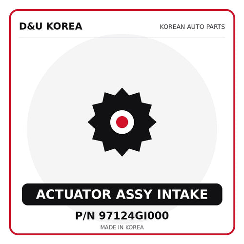 Genuine Mobis ACTUATOR ASSY INTAKE 97124GI000 for Korean vehicles | D&U Korea