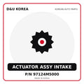Genuine Mobis ACTUATOR ASSY INTAKE 97124M5000 for Korean vehicles | D&U Korea