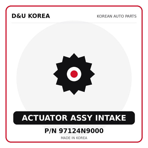 Genuine Mobis ACTUATOR ASSY INTAKE 97124N9000 for Korean vehicles | D&U Korea