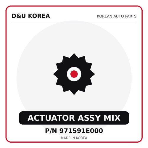 Genuine Mobis ACTUATOR ASSY MIX 971591E000 for Korean vehicles | D&U Korea