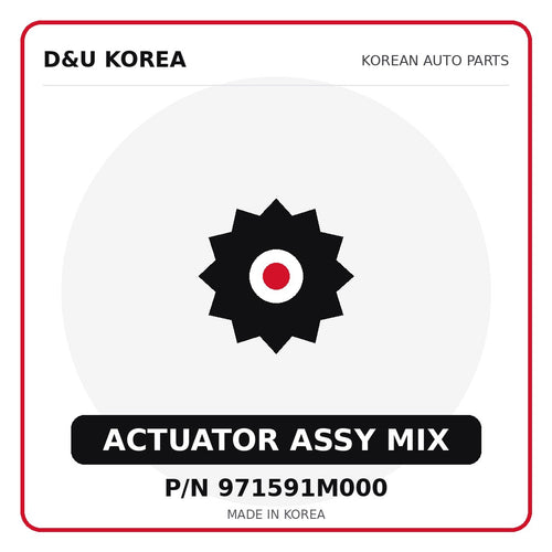 Genuine Mobis ACTUATOR ASSY MIX 971591M000 for Korean vehicles | D&U Korea