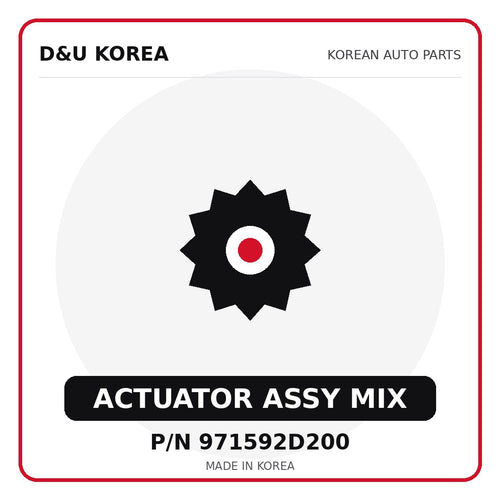 Genuine Mobis ACTUATOR ASSY MIX 971592D200 for Korean vehicles | D&U Korea