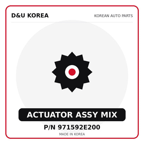 Genuine Mobis ACTUATOR ASSY MIX 971592E200 for Korean vehicles | D&U Korea