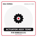 Genuine Mobis ACTUATOR ASSY TEMP K0BB161131 for Korean vehicles | D&U Korea