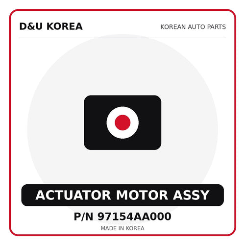 Genuine Mobis ACTUATOR MOTOR ASSY 97154AA000 for Korean vehicles | D&U Korea