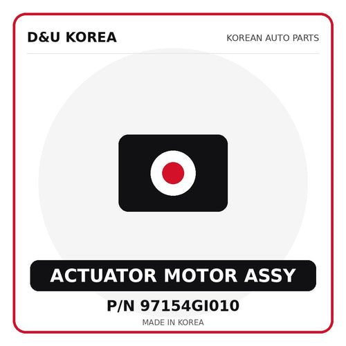 Genuine Mobis ACTUATOR MOTOR ASSY 97154GI010 for Korean vehicles | D&U Korea