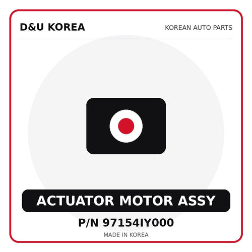 Genuine Mobis ACTUATOR MOTOR ASSY 97154IY000 for Korean vehicles | D&U Korea