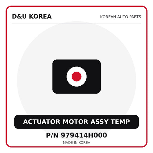 Genuine Mobis ACTUATOR MOTOR ASSY TEMP 979414H000 for Korean vehicles | D&U Korea