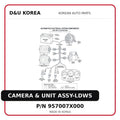 CAMERA & UNIT ASSY-LDWS