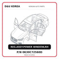 REG.ASSY-POWER WINDOW,RH