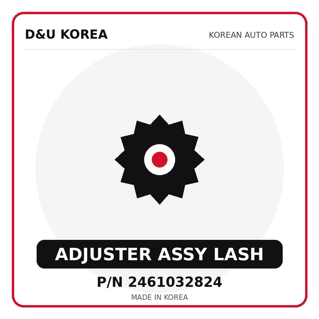 Genuine Mobis ADJUSTER ASSY LASH 2461032824 for Korean vehicles | D&U Korea