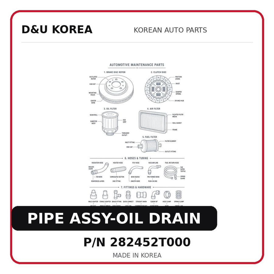 PIPE ASSY-OIL DRAIN