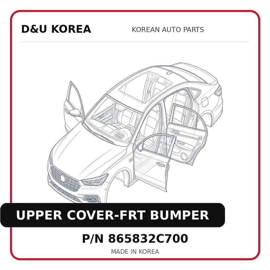 UPPER COVER-FRT BUMPER