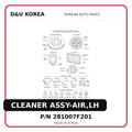 CLEANER ASSY-AIR,LH