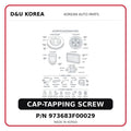 CAP-TAPPING SCREW