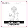 JACK ASSY-USB