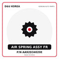 Genuine Mobis AIR SPRING ASSY FR AA92D34020E - Korean auto parts from D&U Korea