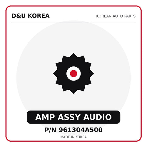 Genuine Mobis AMP ASSY AUDIO 961304A500 for Korean vehicles | D&U Korea
