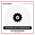 Genuine Mobis ANTENNA ASSY COMBINATION 9621007600 for Korean vehicles | D&U Korea