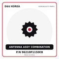 Genuine Mobis ANTENNA ASSY COMBINATION 96210P1150EB for Korean vehicles | D&U Korea