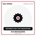 Genuine Mobis ANTENNA ASSY GPS NAVIGATION 965552E000 for Korean vehicles | D&U Korea