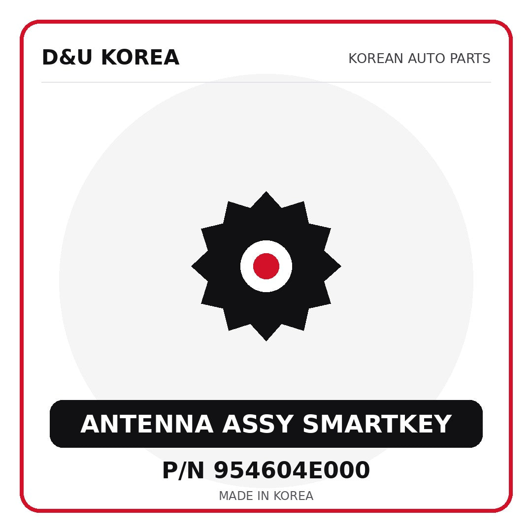 Genuine Mobis ANTENNA ASSY SMARTKEY 954604E000 for Korean vehicles | D&U Korea