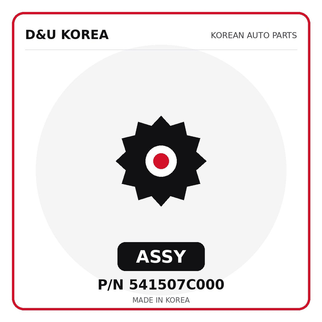 Genuine Mobis ASSY 541507C000 - Korean auto parts from D&U Korea