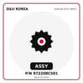 Genuine Mobis ASSY 972208C501 for Korean vehicles | D&U Korea