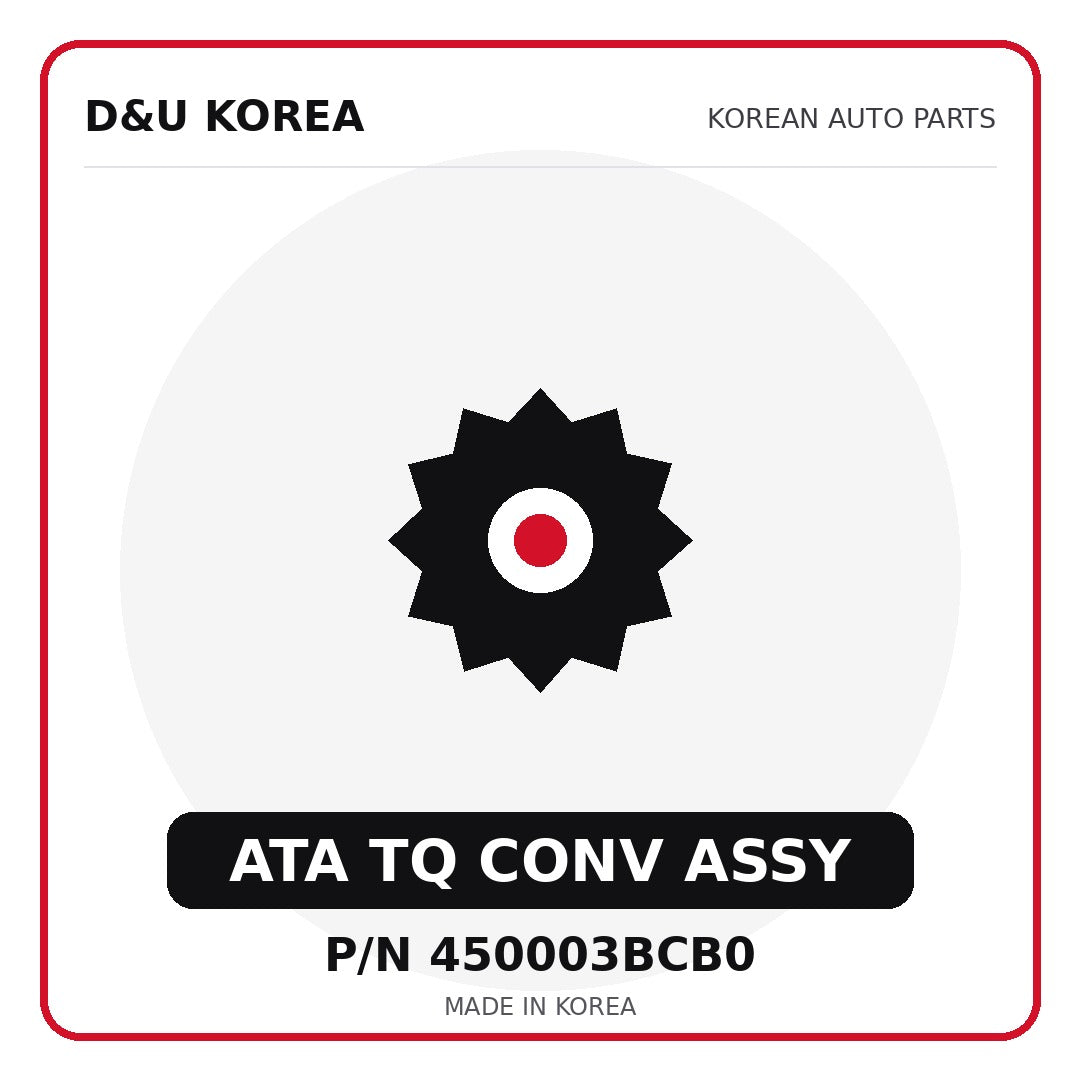 Genuine Mobis ATA TQ CONV ASSY 450003BCB0 for Korean vehicles | D&U Korea