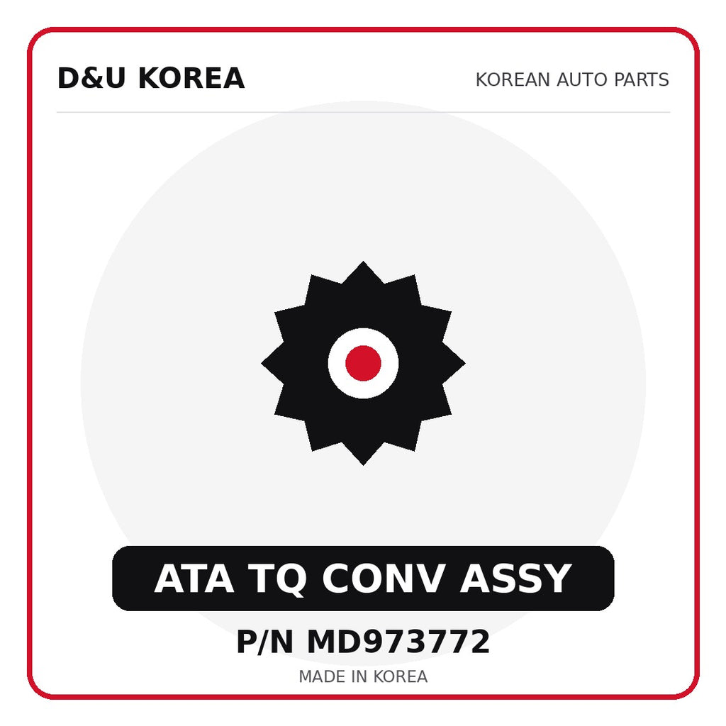 Genuine Mobis ATA TQ CONV ASSY MD973772 for Korean vehicles | D&U Korea