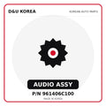 Genuine Mobis AUDIO ASSY 961406C100 for Korean vehicles | D&U Korea