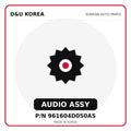 Genuine Mobis AUDIO ASSY 961604D050AS for Korean vehicles | D&U Korea